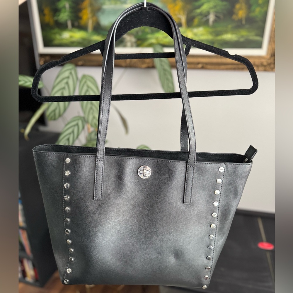 MICHAEL KORS Large Rivington Studded Leather Tote
